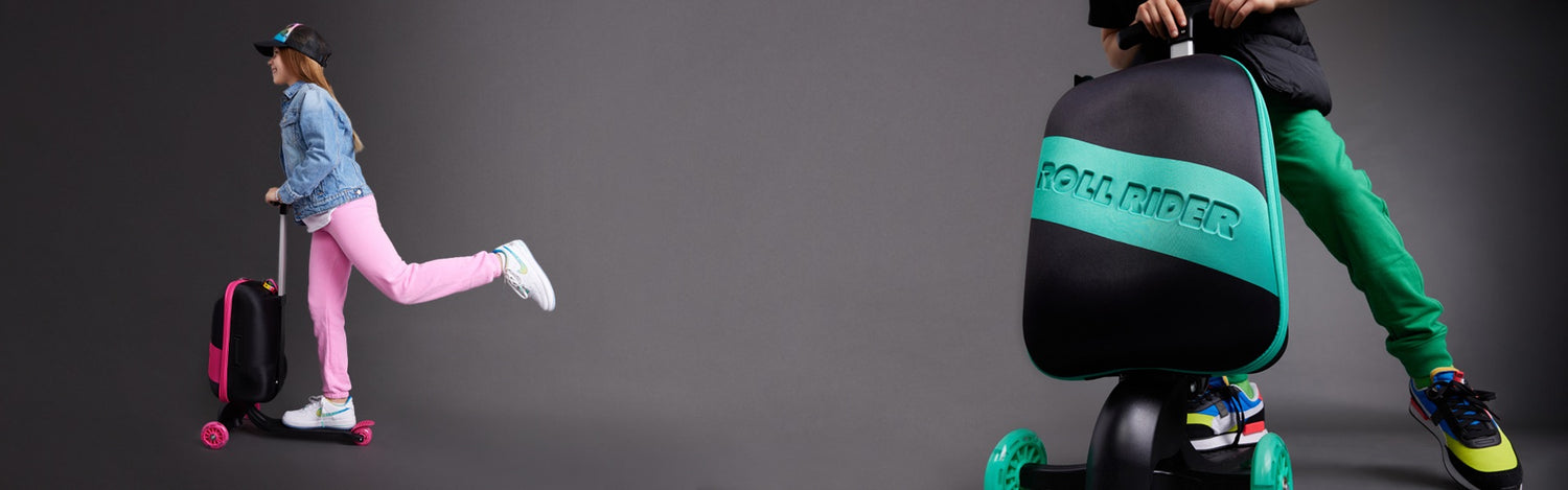 ROLL RIDER | Roll Rider — kids scooter luggage