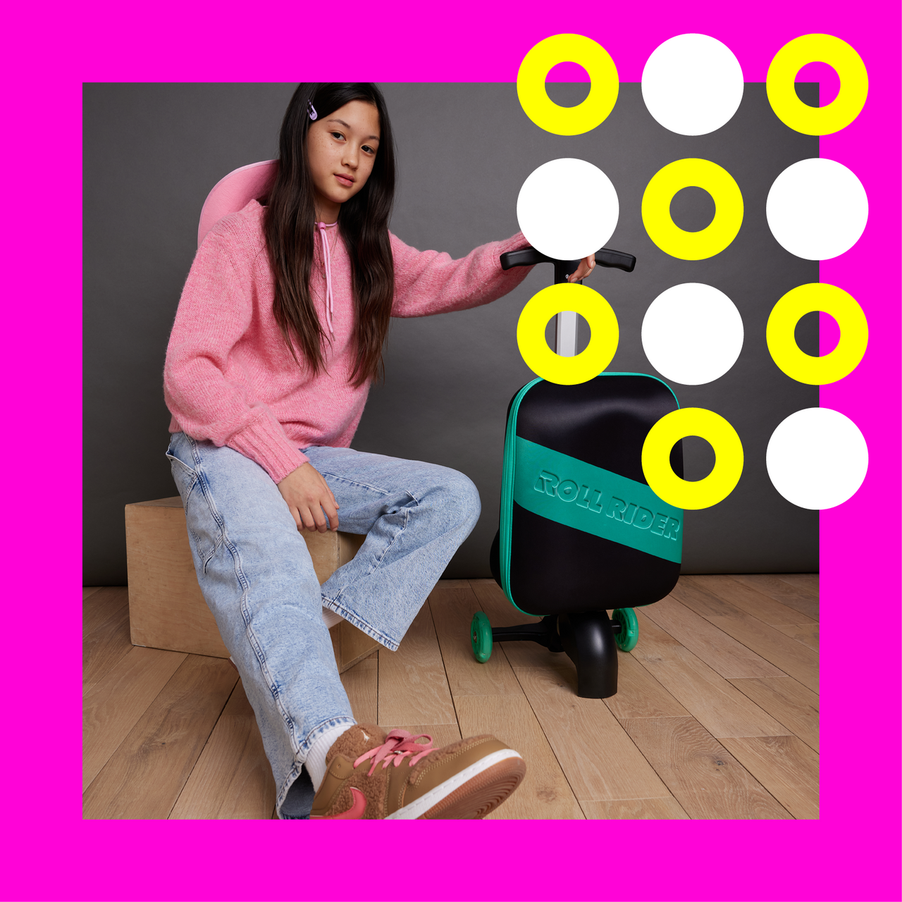 ROLL RIDER | Roll Rider — kids scooter luggage