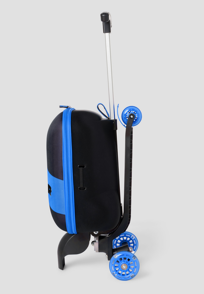 Pre Order Blue Kids Scooter Suitcase