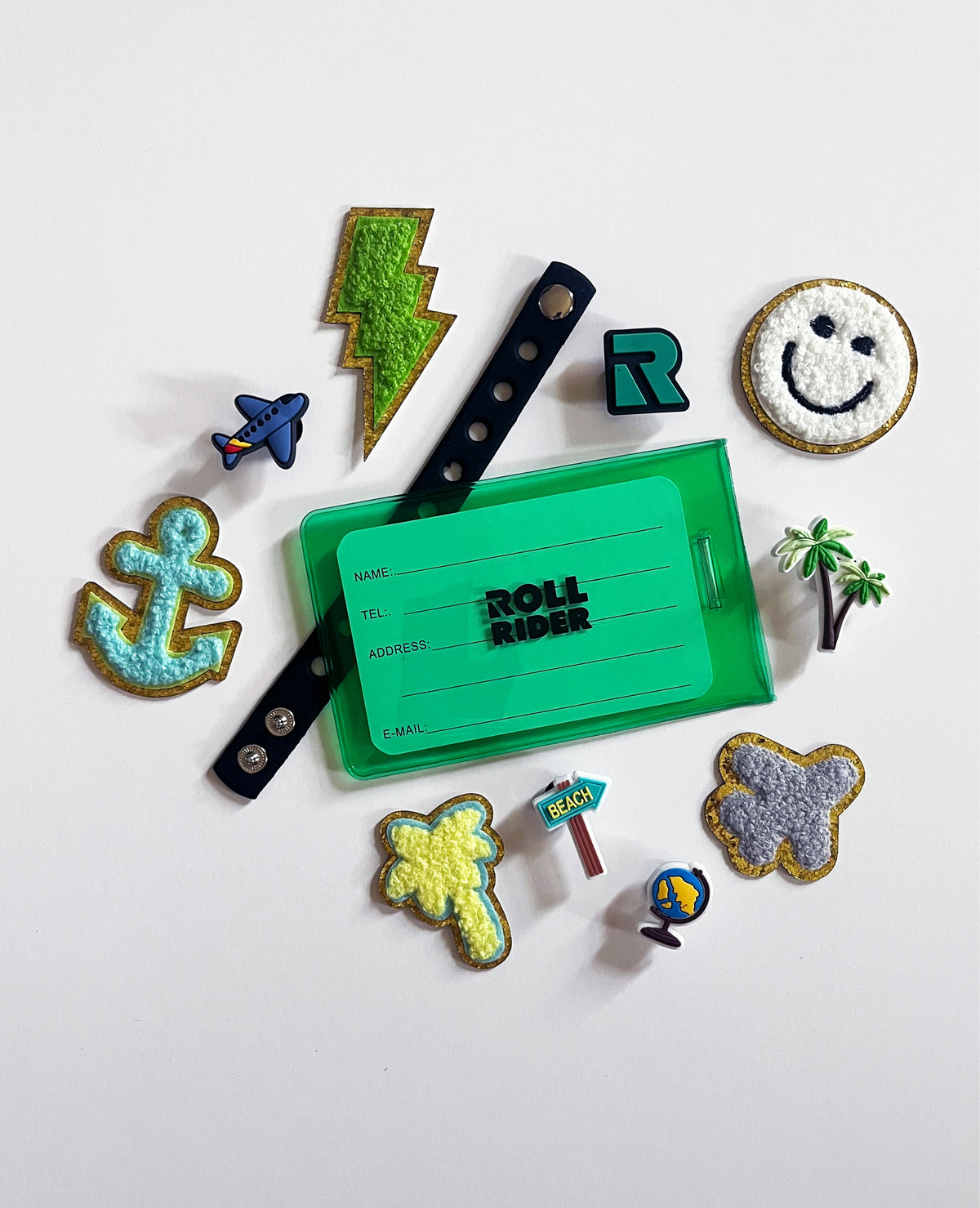 Green Accessory Pack | ROLL RIDER