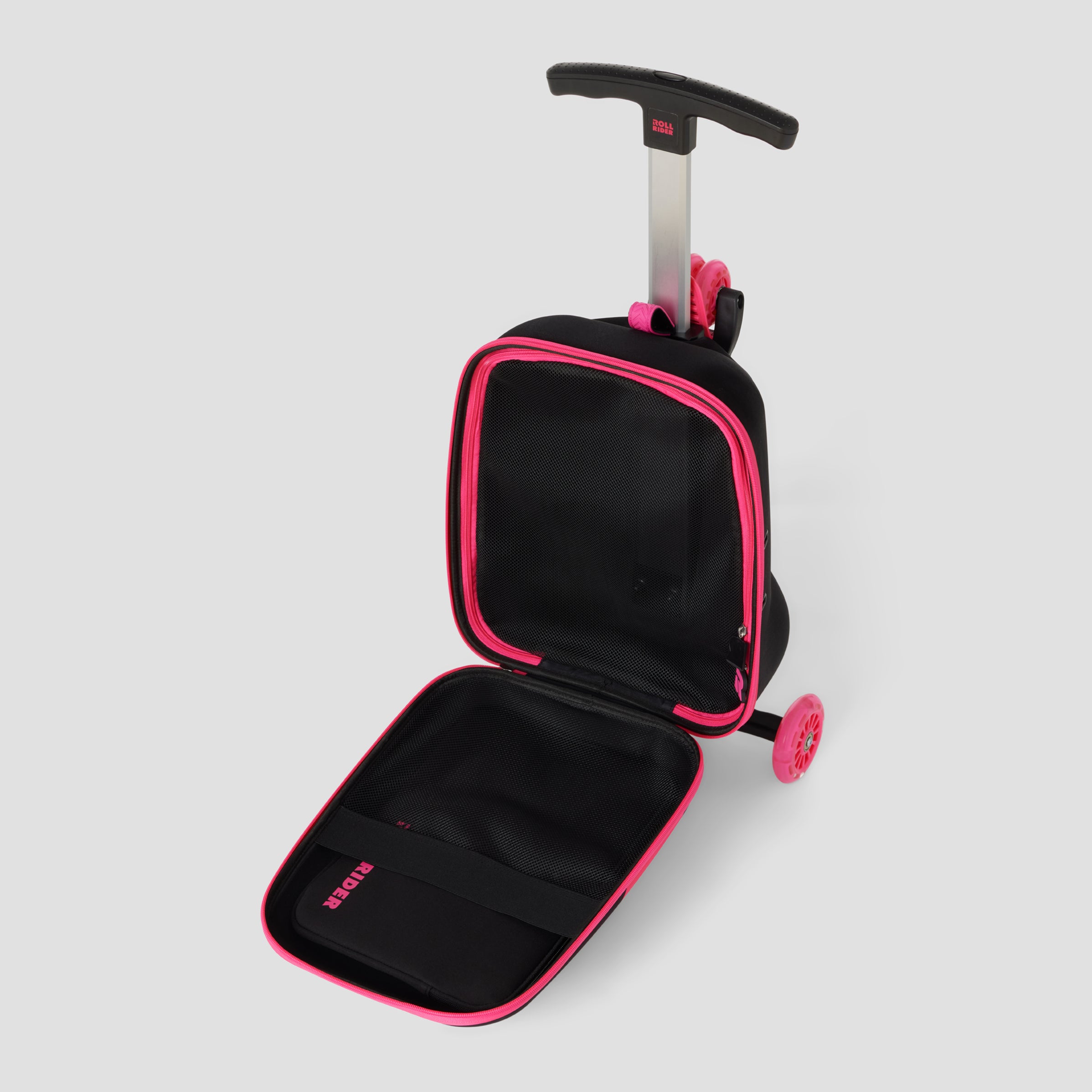 Pink Kids Scooter Suitcase | ROLL RIDER