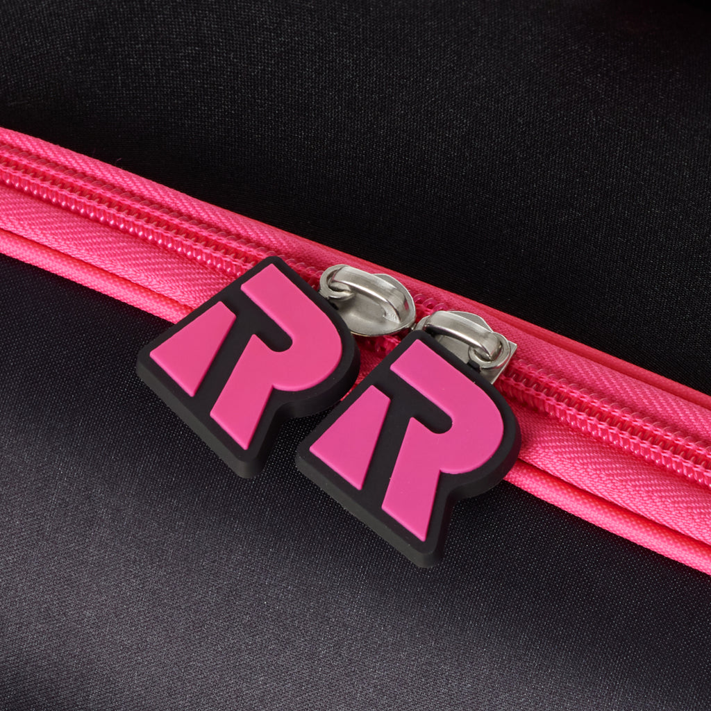 Lightning Pink Kids Scooter Suitcase | ROLL RIDER