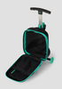 Black soft cover tablet case with green Roll Rider wordmark. 